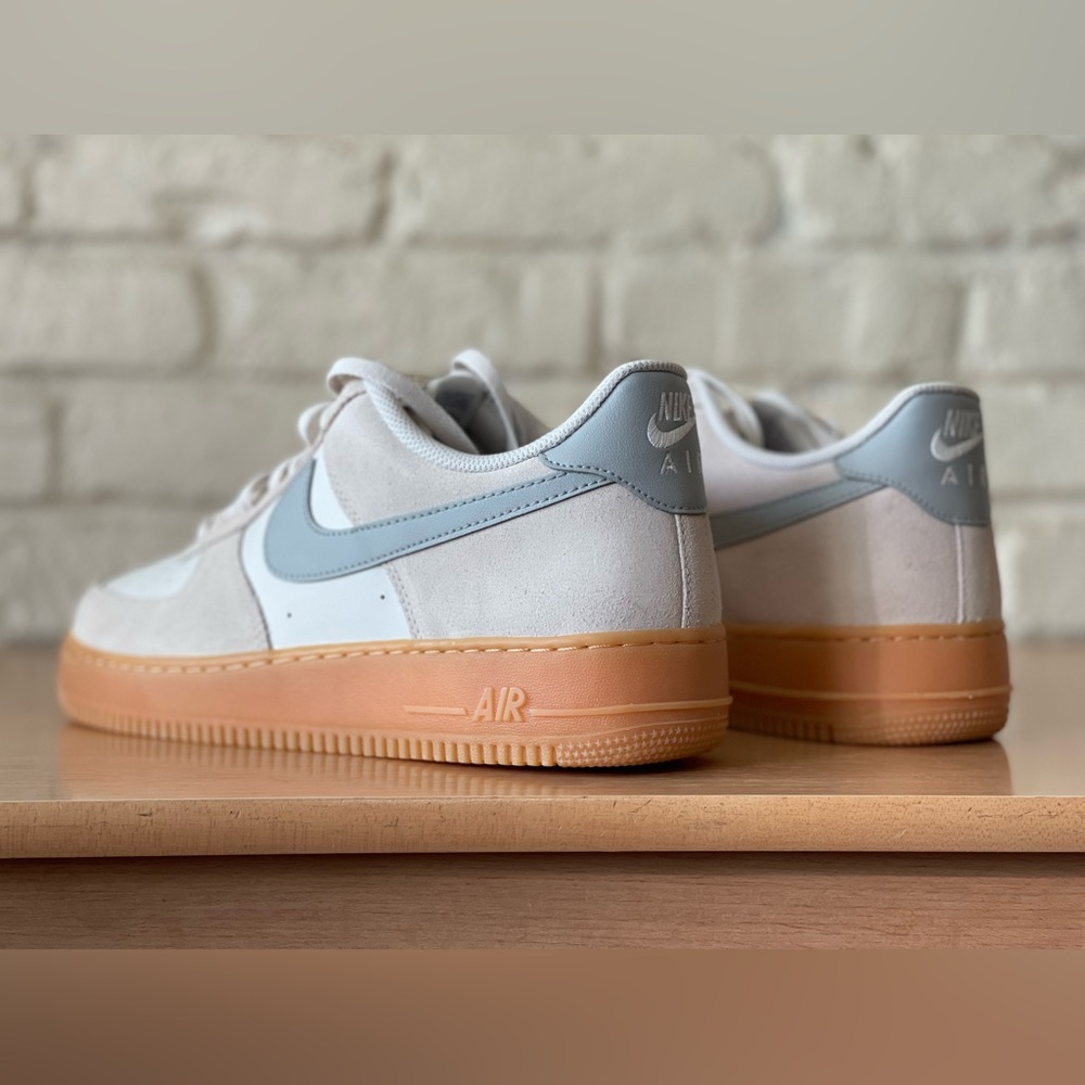 Nike Air Force 1 Low '07 LV8 Phantom Light Smoke Gum FQ8714-002 Men Size 14 & 13 - Picture 8 of 10
